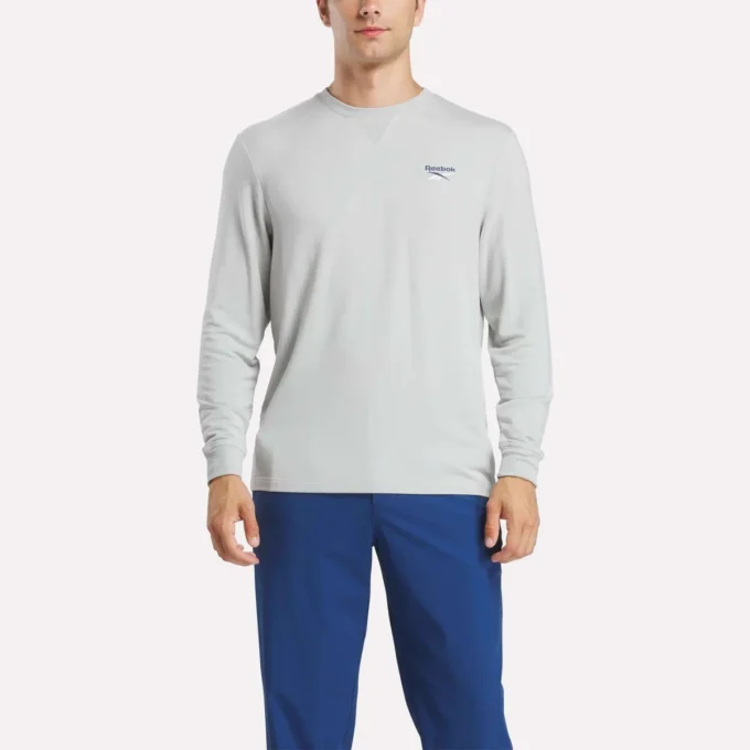 Långärmad golfsweatshirt för herr Långärmad golfsweatshirt för herr