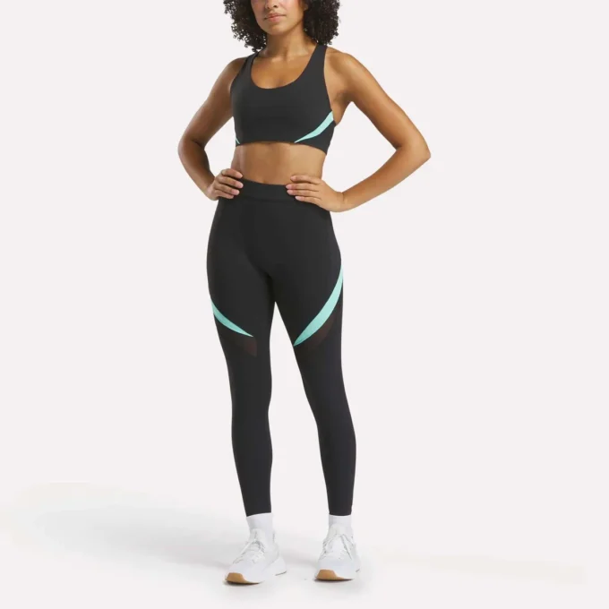 Lux Colorblock High-Rise 7/8-leggings för damer Lux Colorblock High-Rise 7/8-leggings för damer