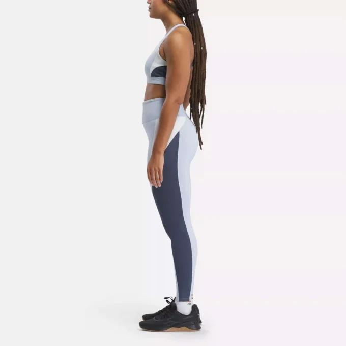 Lux High-Rise Colorblock-leggings för damer Lux High-Rise Colorblock-leggings för damer