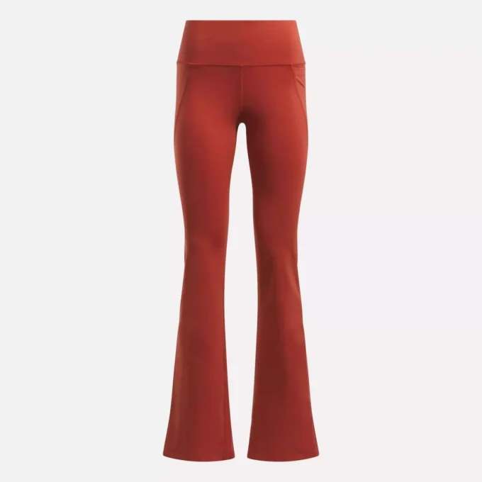 Lux High-Rise Mini-Flare-byxor för damer Lux High-Rise Mini-Flare-byxor för damer