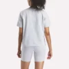 Oversized kortärmad T-shirt med stort logo för damer Oversized kortärmad T-shirt med stort logo för damer