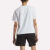 Oversized kortärmad T-shirt med stort logo för damer Oversized kortärmad T-shirt med stort logo för damer