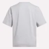 Oversized kortärmad T-shirt med stort logo för damer Oversized kortärmad T-shirt med stort logo för damer
