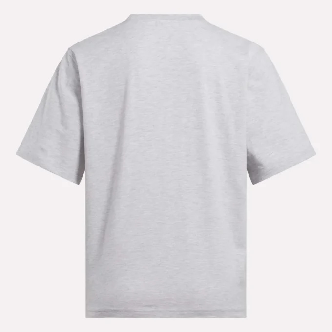 Oversized kortärmad T-shirt med stort logo för damer Oversized kortärmad T-shirt med stort logo för damer