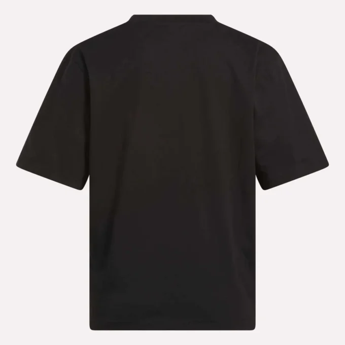 Oversized kortärmad T-shirt med stort logo för damer Oversized kortärmad T-shirt med stort logo för damer