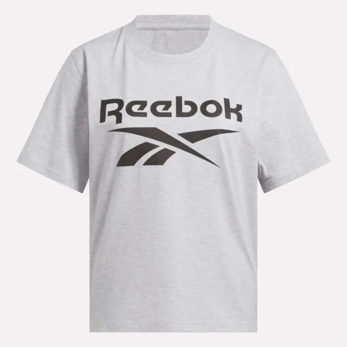 Oversized kortärmad T-shirt med stort logo för damer Oversized kortärmad T-shirt med stort logo för damer