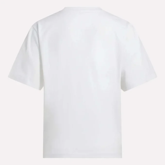 Oversized kortärmad T-shirt med stort logo för damer Oversized kortärmad T-shirt med stort logo för damer
