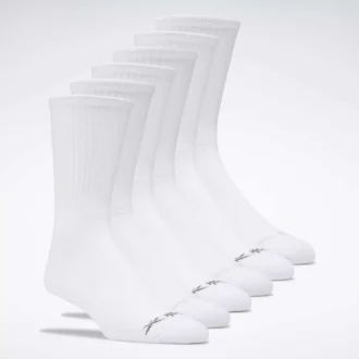 Reebok Basic Crew-strumpor för herr, 6 par