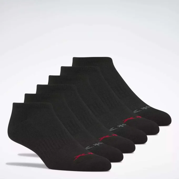 Reebok Basic Low-Cut Socks 6 par för män Reebok Basic Low-Cut Socks 6 par för män