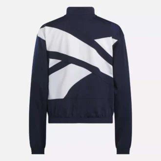 Reebok Identity Back Vector Tricot Track Jacket för damer Reebok Identity Back Vector Tricot Track Jacket för damer