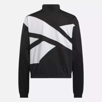 Reebok Identity Back Vector Tricot Track Jacket för damer Reebok Identity Back Vector Tricot Track Jacket för damer