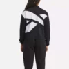 Reebok Identity Back Vector Tricot Track Jacket för damer Reebok Identity Back Vector Tricot Track Jacket för damer