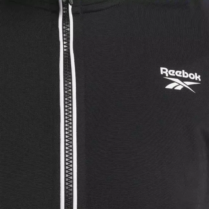 Reebok Identity Back Vector Tricot Track Jacket för damer Reebok Identity Back Vector Tricot Track Jacket för damer