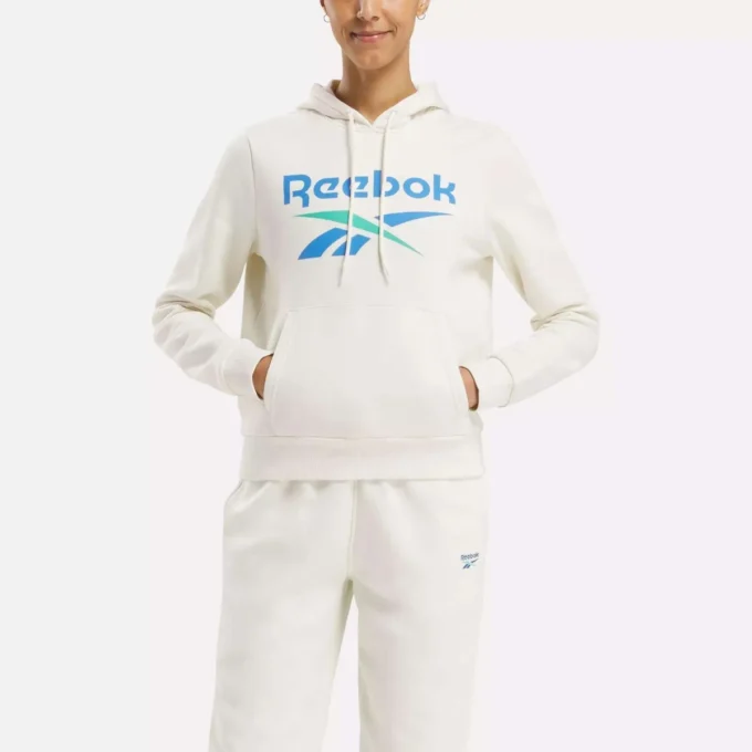 Reebok Identity Big Logo Fleece Hoodie för damer
