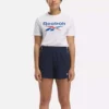 Reebok Identity Big Logo T-shirt för dam Reebok Identity Big Logo T-shirt för dam