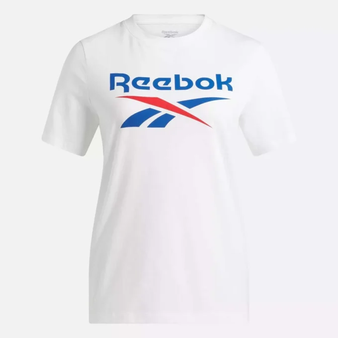 Reebok Identity Big Logo T-shirt för dam Reebok Identity Big Logo T-shirt för dam