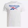 Reebok Identity Big Stacked Logo T-shirt för herr Reebok Identity Big Stacked Logo T-shirt för herr