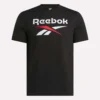 Reebok Identity Big Stacked Logo T-shirt för herr Reebok Identity Big Stacked Logo T-shirt för herr