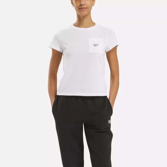 Reebok Identity Classics T-shirt för damer Reebok Identity Classics T-shirt för damer