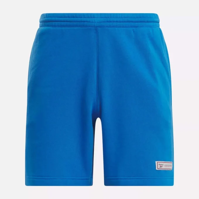 Reebok Identity Logo Mash-Up-shorts för herr Reebok Identity Logo Mash-Up-shorts för herr