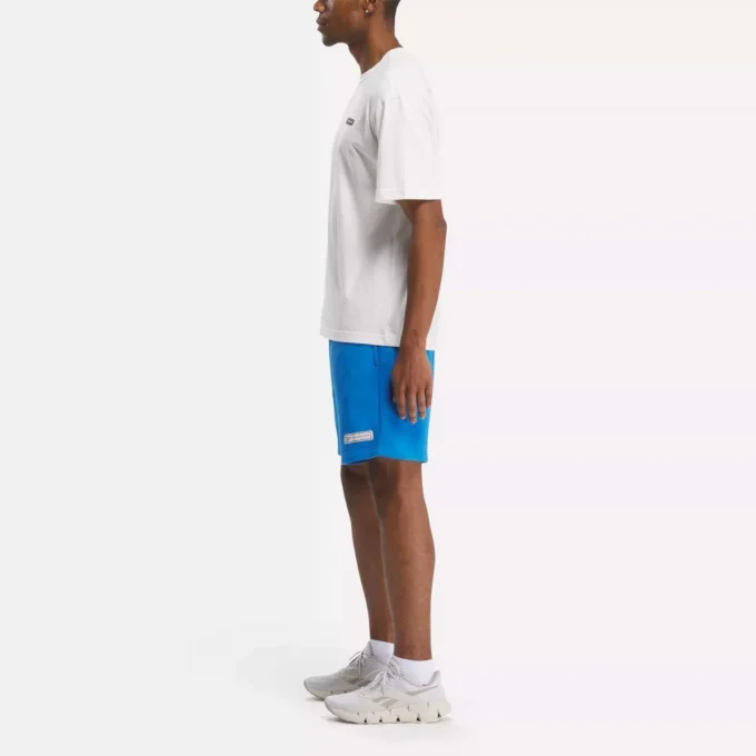Reebok Identity Logo Mash-Up-shorts för herr Reebok Identity Logo Mash-Up-shorts för herr