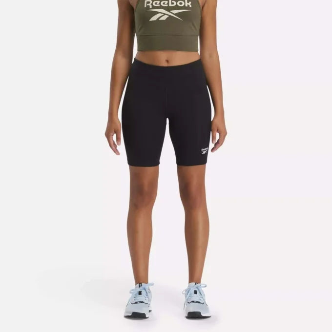 Reebok Identity Small Logo Cotton Bike Short 7″ för damer Reebok Identity Small Logo Cotton Bike Short 7″ för damer