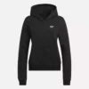 Reebok Identity Small Logo Fleece Full-Zip Hoodie för damer Reebok Identity Small Logo Fleece Full-Zip Hoodie för damer