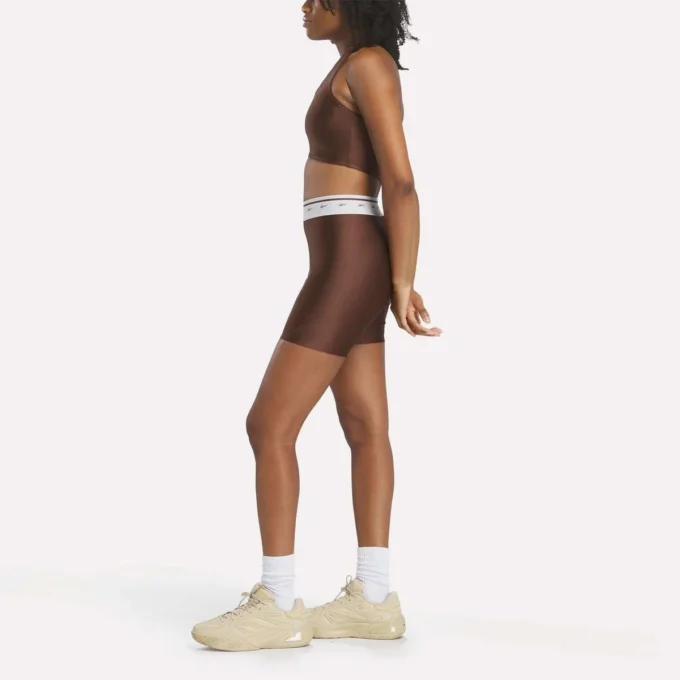 Reebok x Angel Reese cykelbyxor för damer Reebok x Angel Reese cykelbyxor för damer