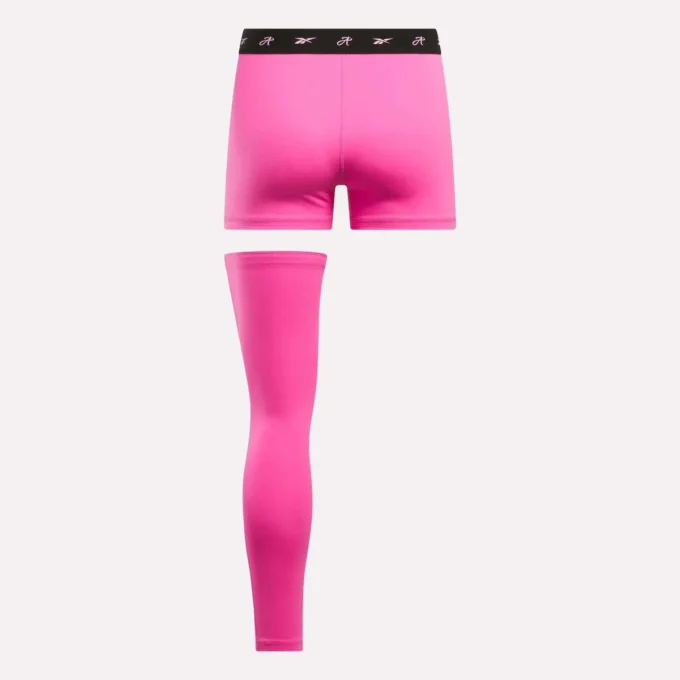 Reebok x Angel Reese minishorts och ärm