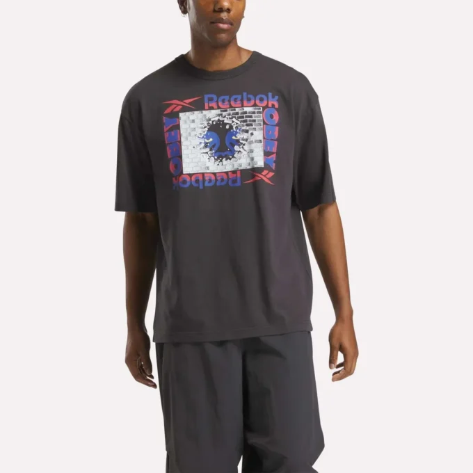 Reebok x OBEY grafisk T-shirt Reebok x OBEY grafisk T-shirt