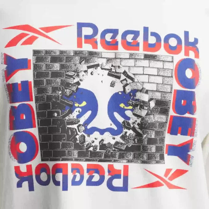 Reebok x OBEY grafisk T-shirt Reebok x OBEY grafisk T-shirt
