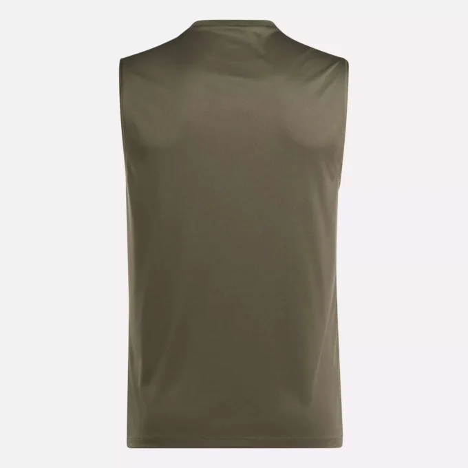 Ärmlös tränings-T-shirt för män