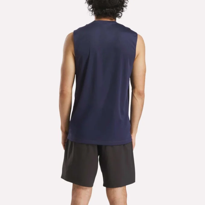 Train Sleeveless Tech Tee för herr Train Sleeveless Tech Tee för herr